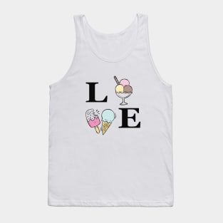 Ice Cream - Love Tank Top